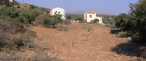 Above the village of Gavalochori. ID 03-375