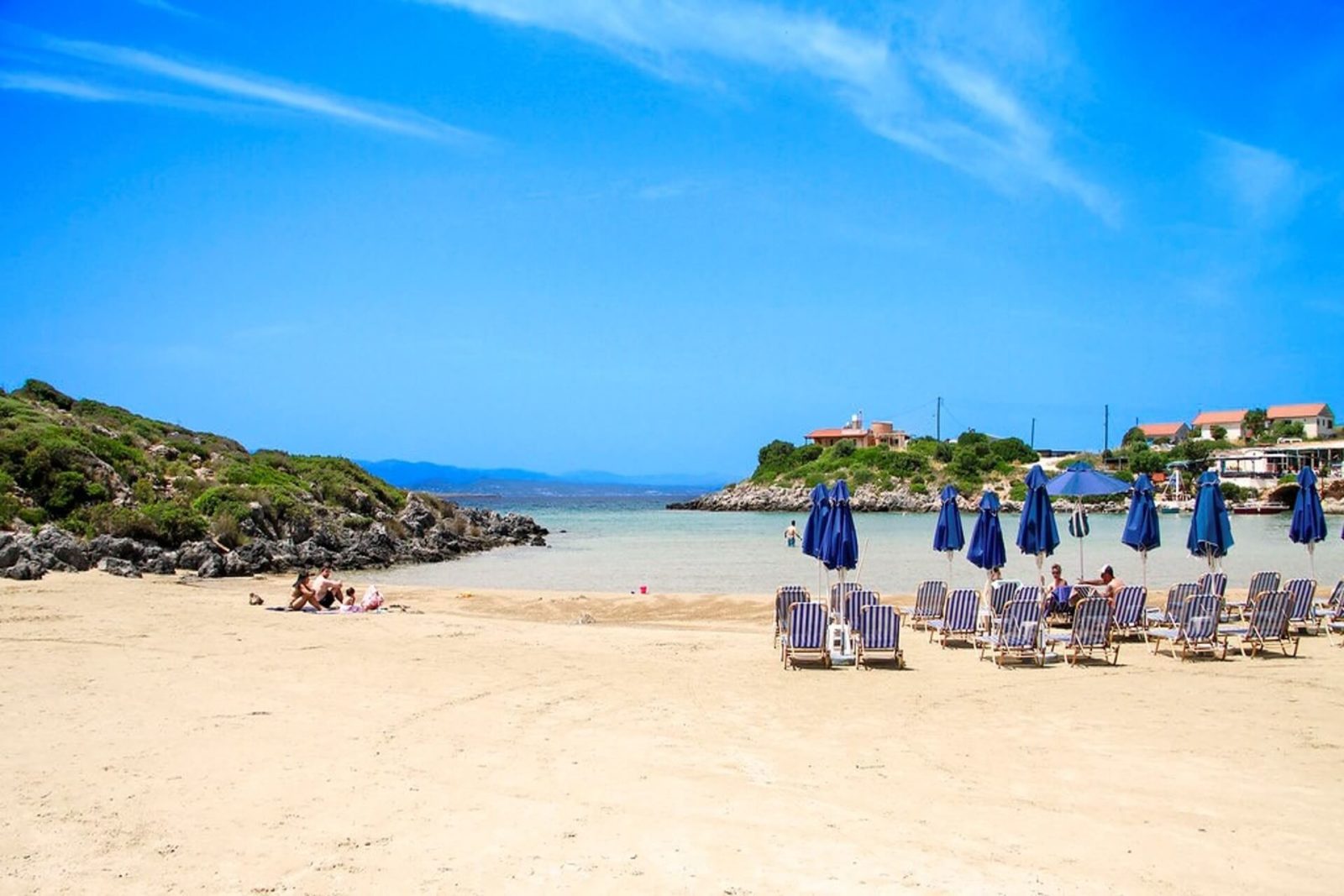 Sea front plot for sale in Crete, located in Akrotiri. ID 03-1699