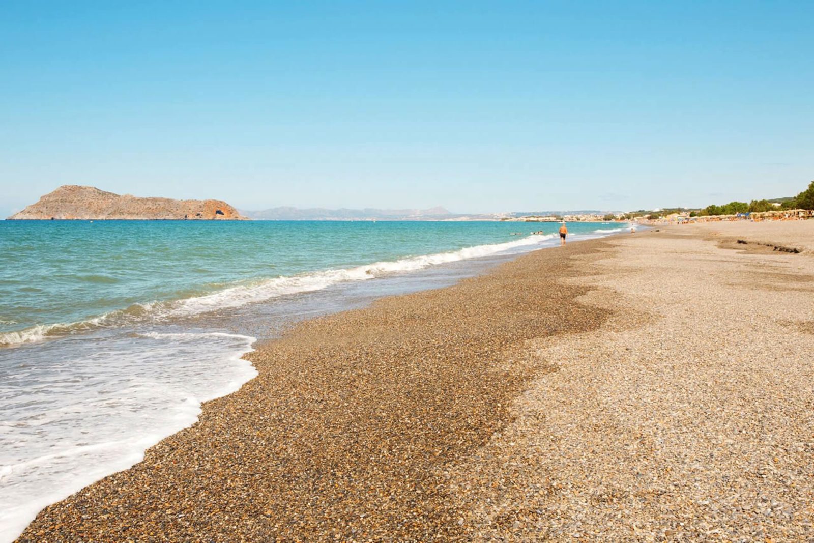 Beachfront plot for sale in Crete. ID 03-1503