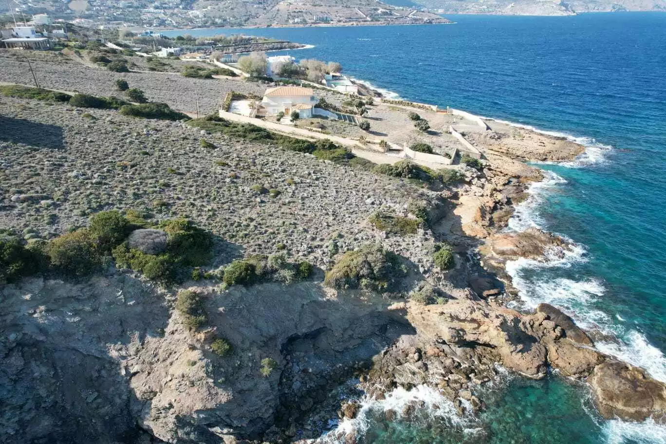 Seaview Plot for sale in Keratea. ID A3-3365