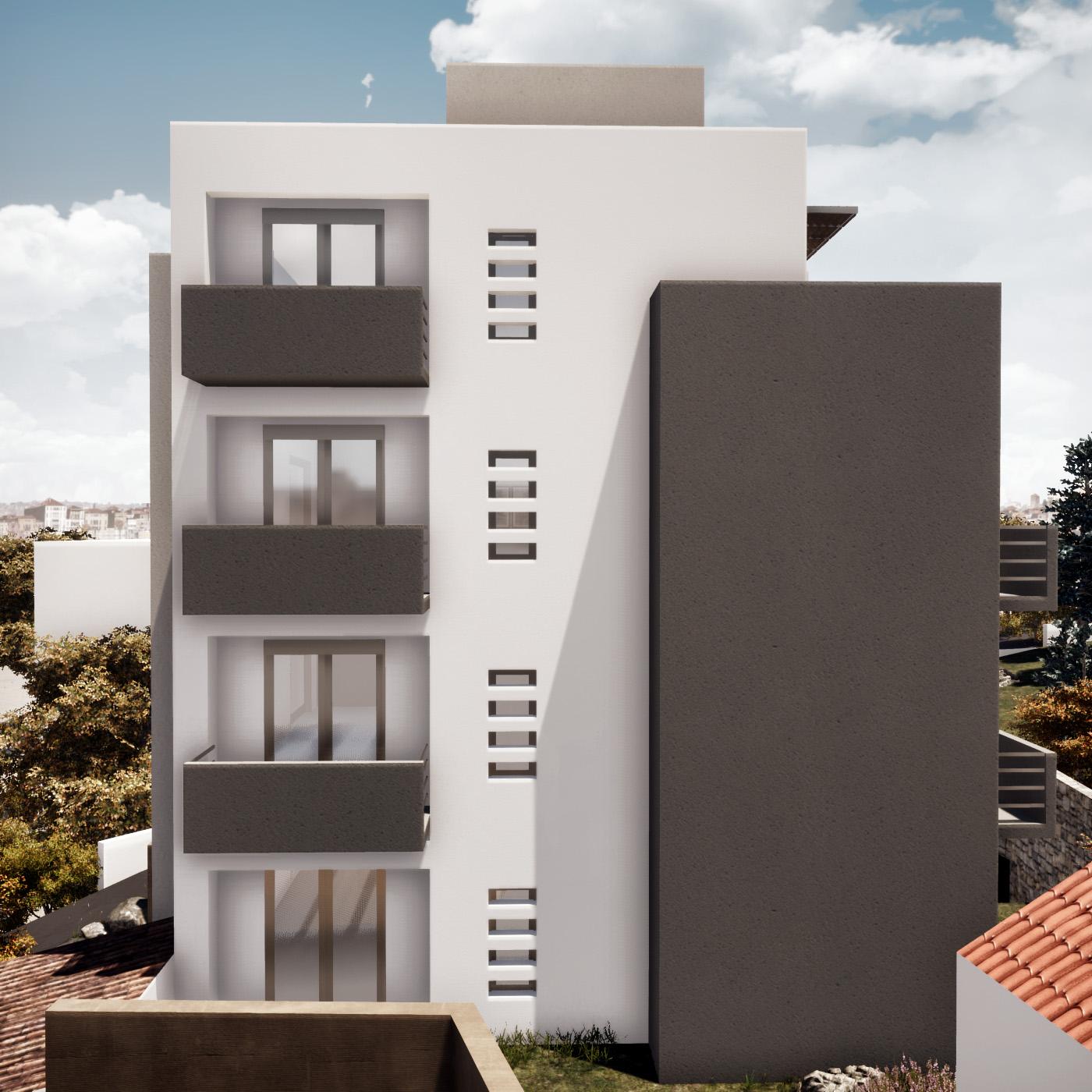 Αpartment 2 bedrooms under construction with sea views in Halepa for sale
