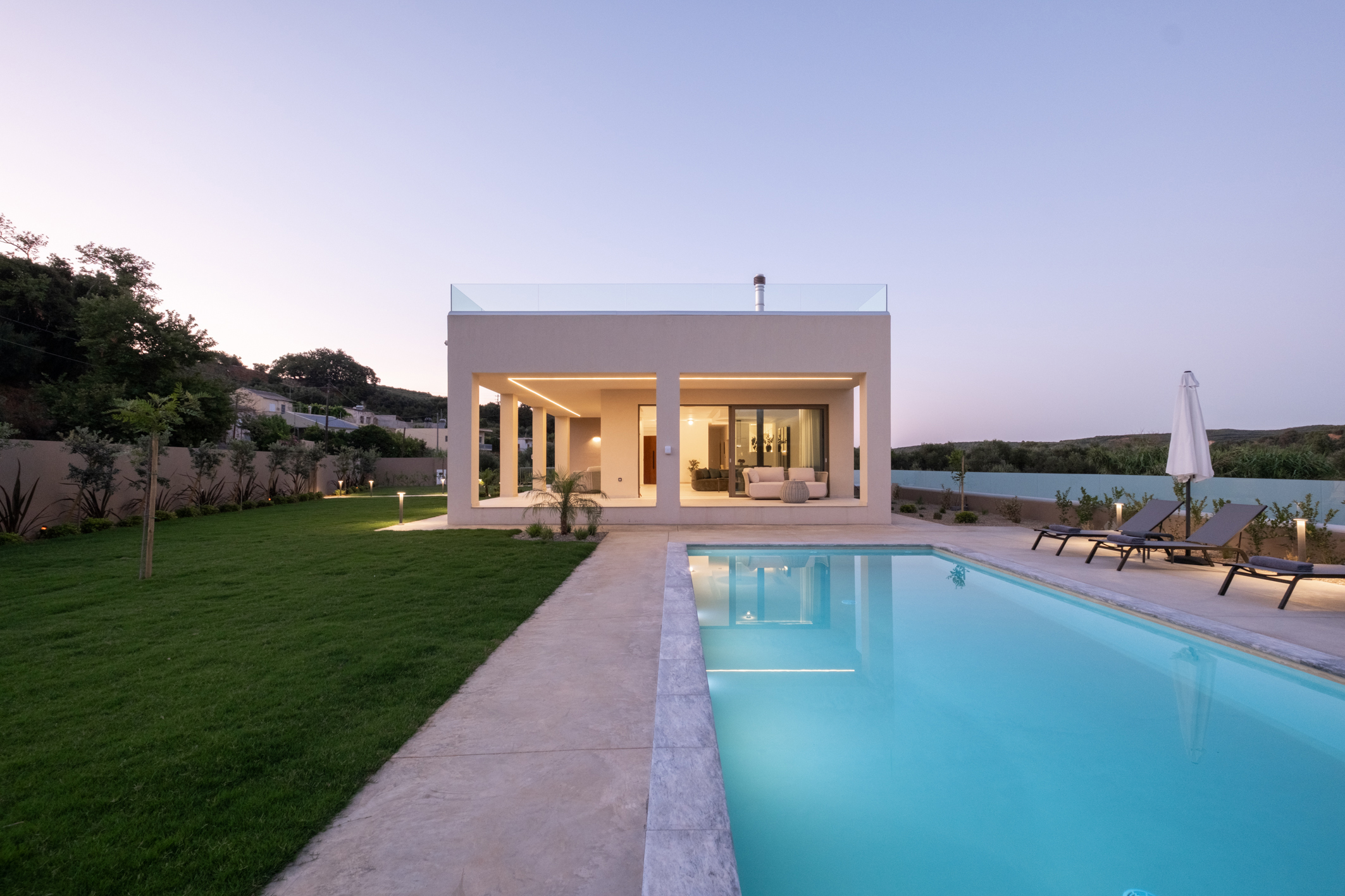 Luxury Villa in a Beautiful Area of Voukolies, Municipality of Platanias