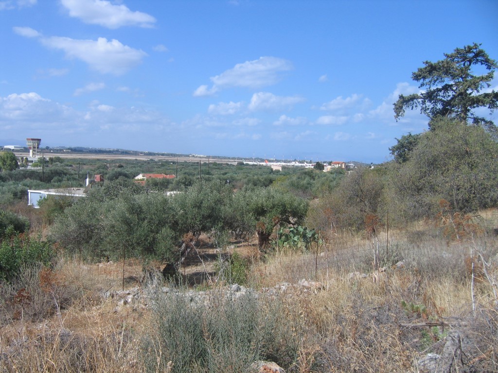 Plot within the settlement in Mouzouras, Akrotiri