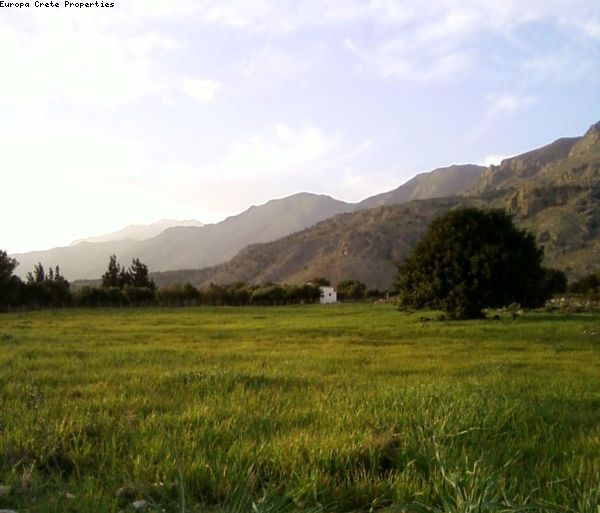 Land on the south coast of Chania in Frangokastelo