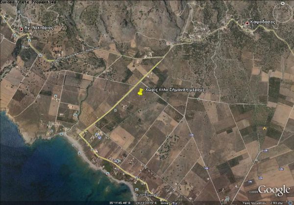 Large plot in South of Chania