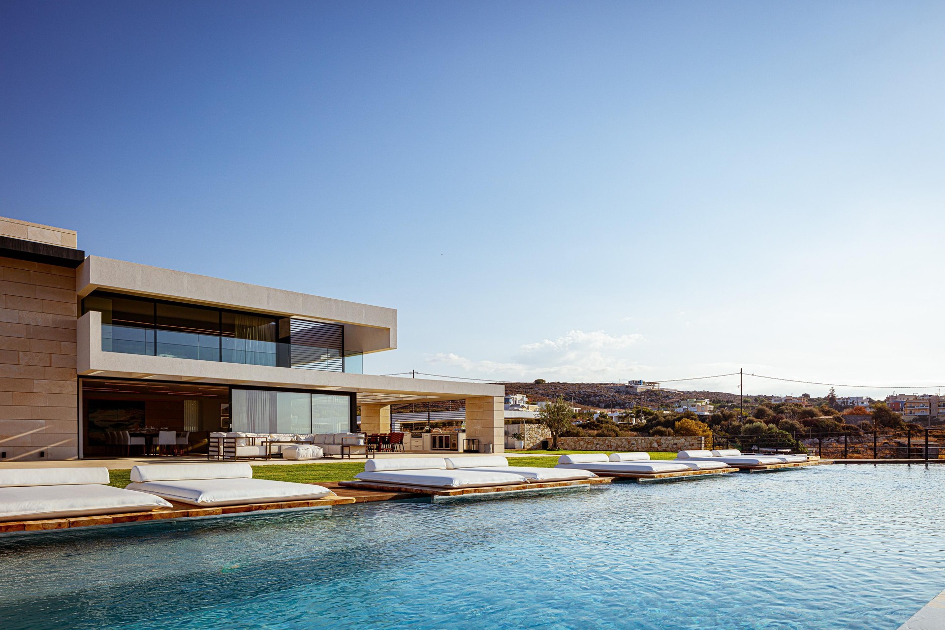 Luxury Seaview Villa in Agios Onoufrios for sale. ID 0v-1499