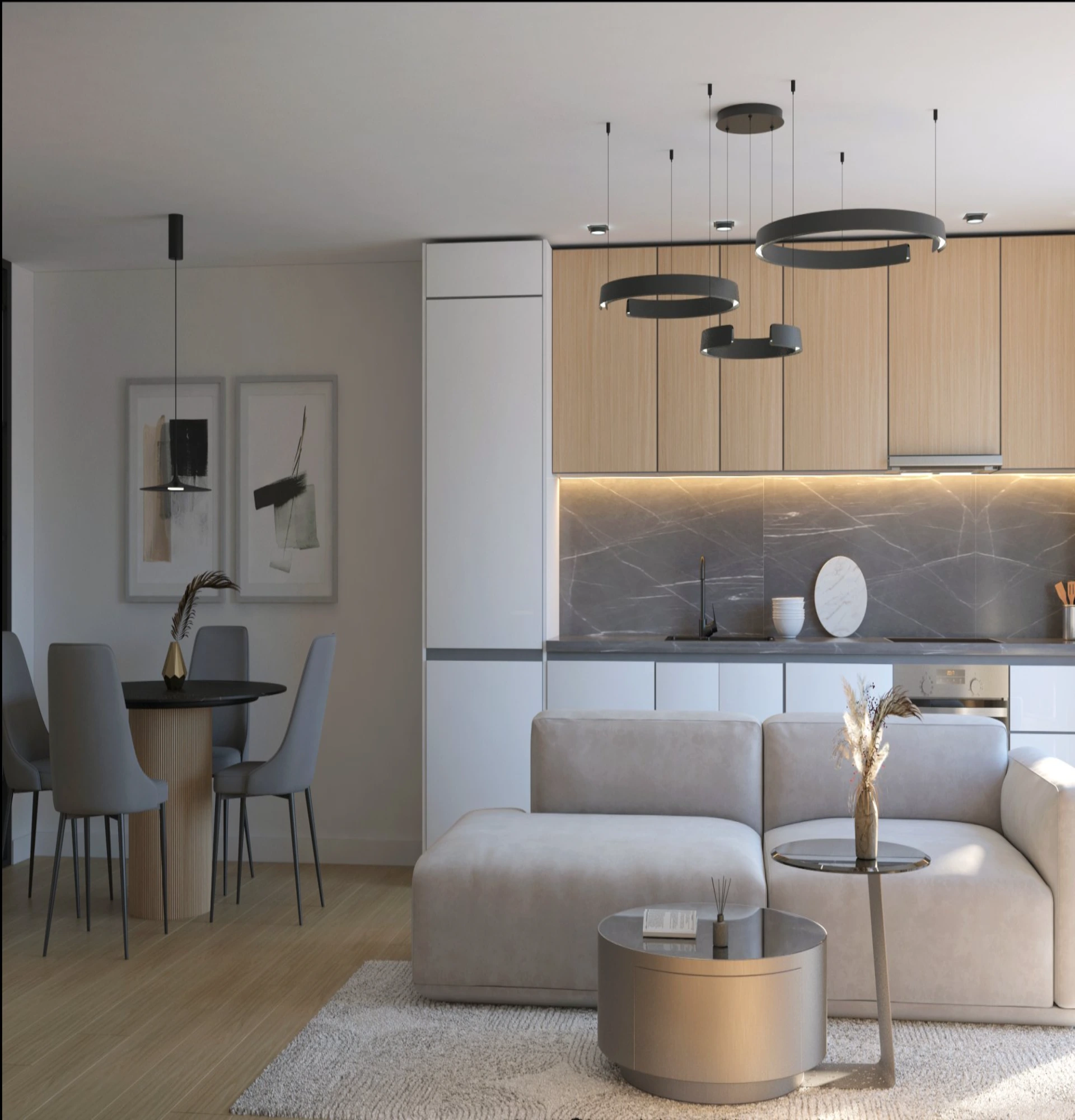 Golden Visa One Bedroom Apartment for sale in Kaminia Piraeus. ID A4-12081