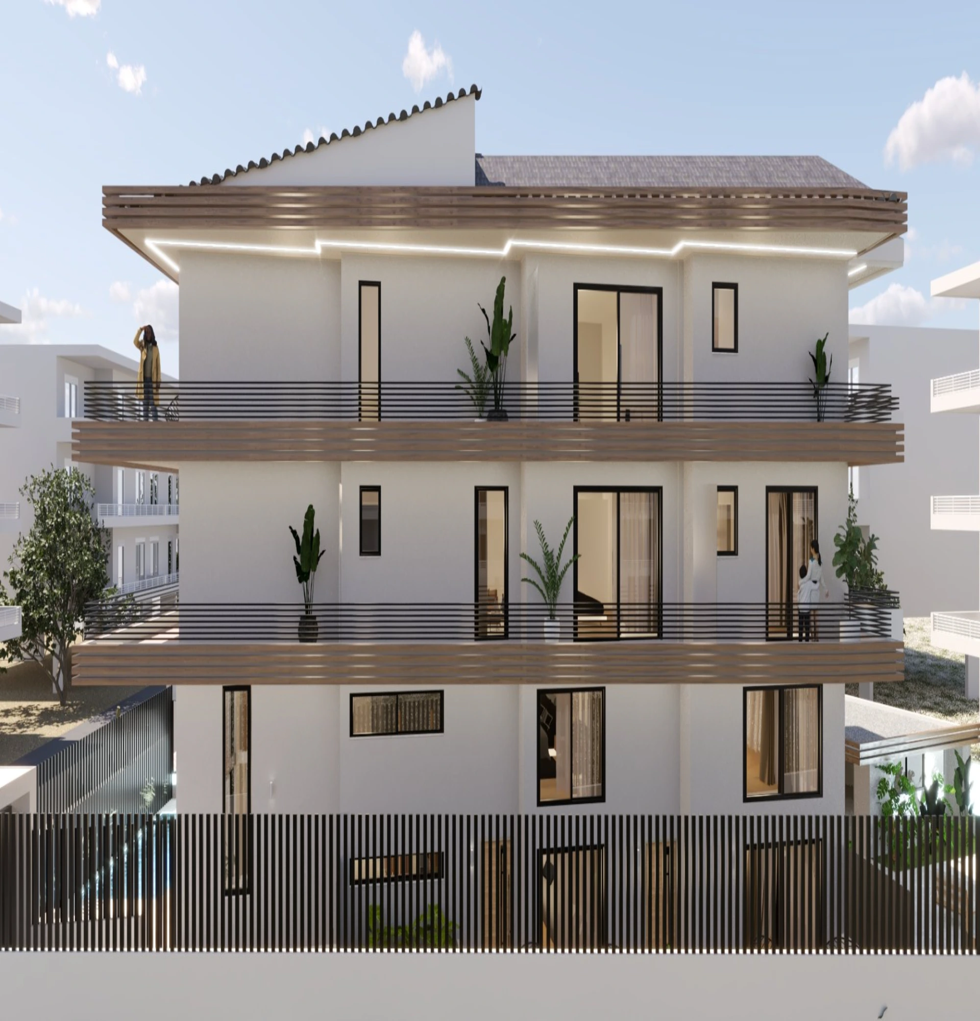 Golden Visa Maisonette for sale in Voula. ID A4-12004