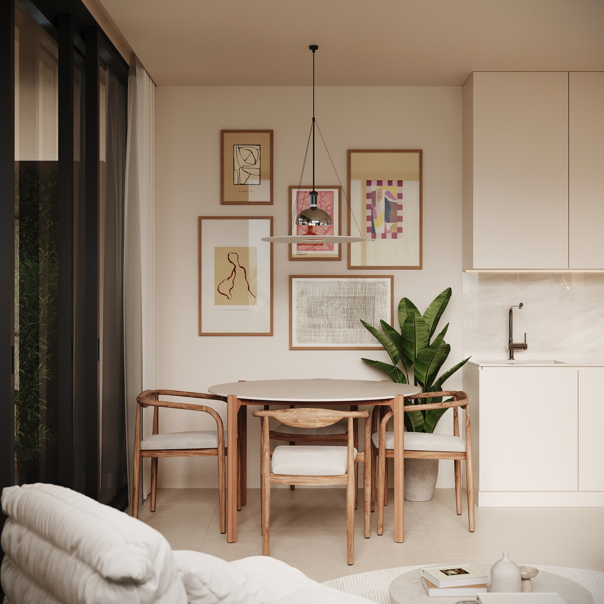 Two Bedroom Maisonette for sale in Glyfada Athens. ID A4-11606