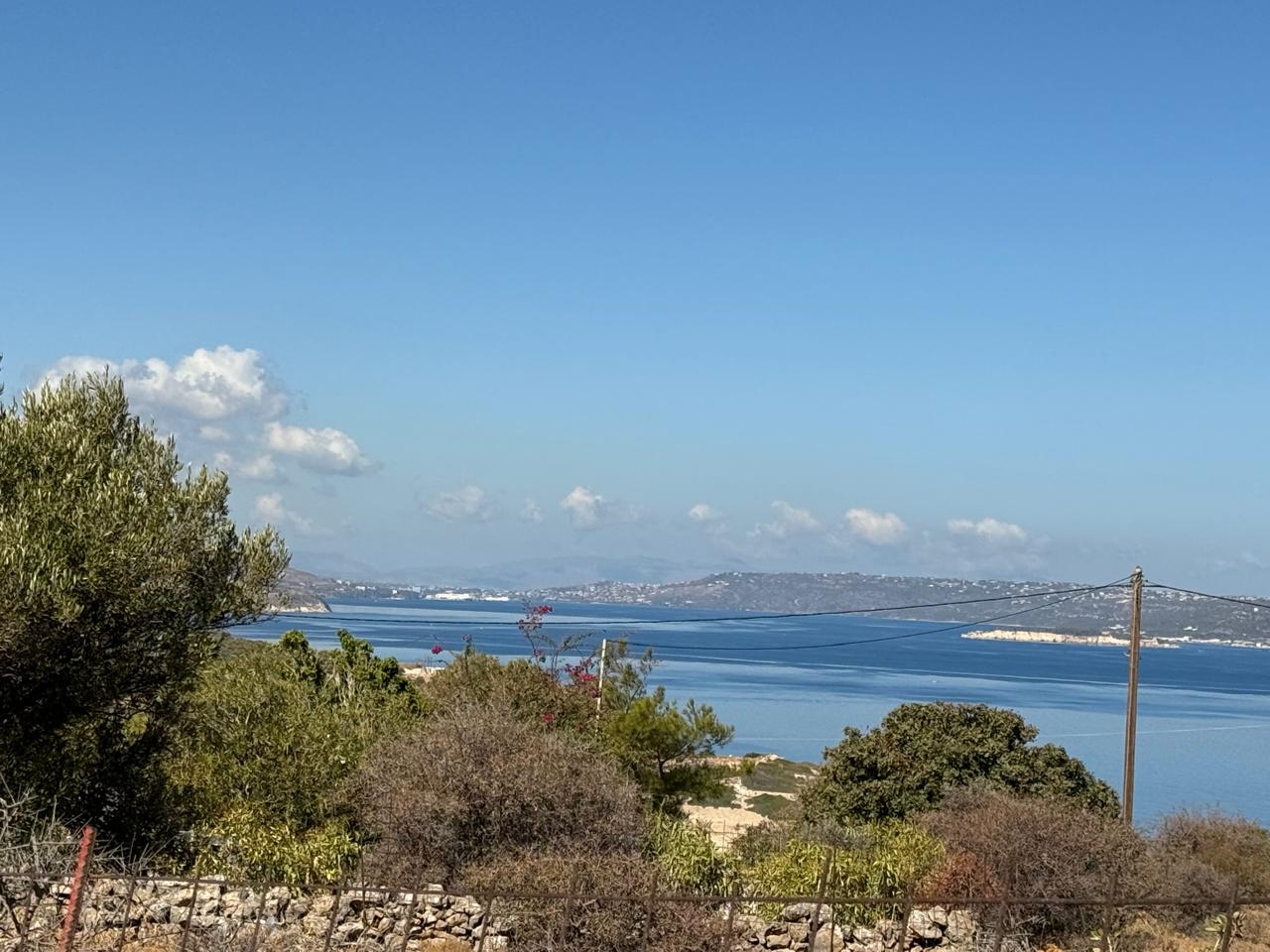 Seaview Plot with Building Permit for sale in Kokkino Chorio. ID 03-3305