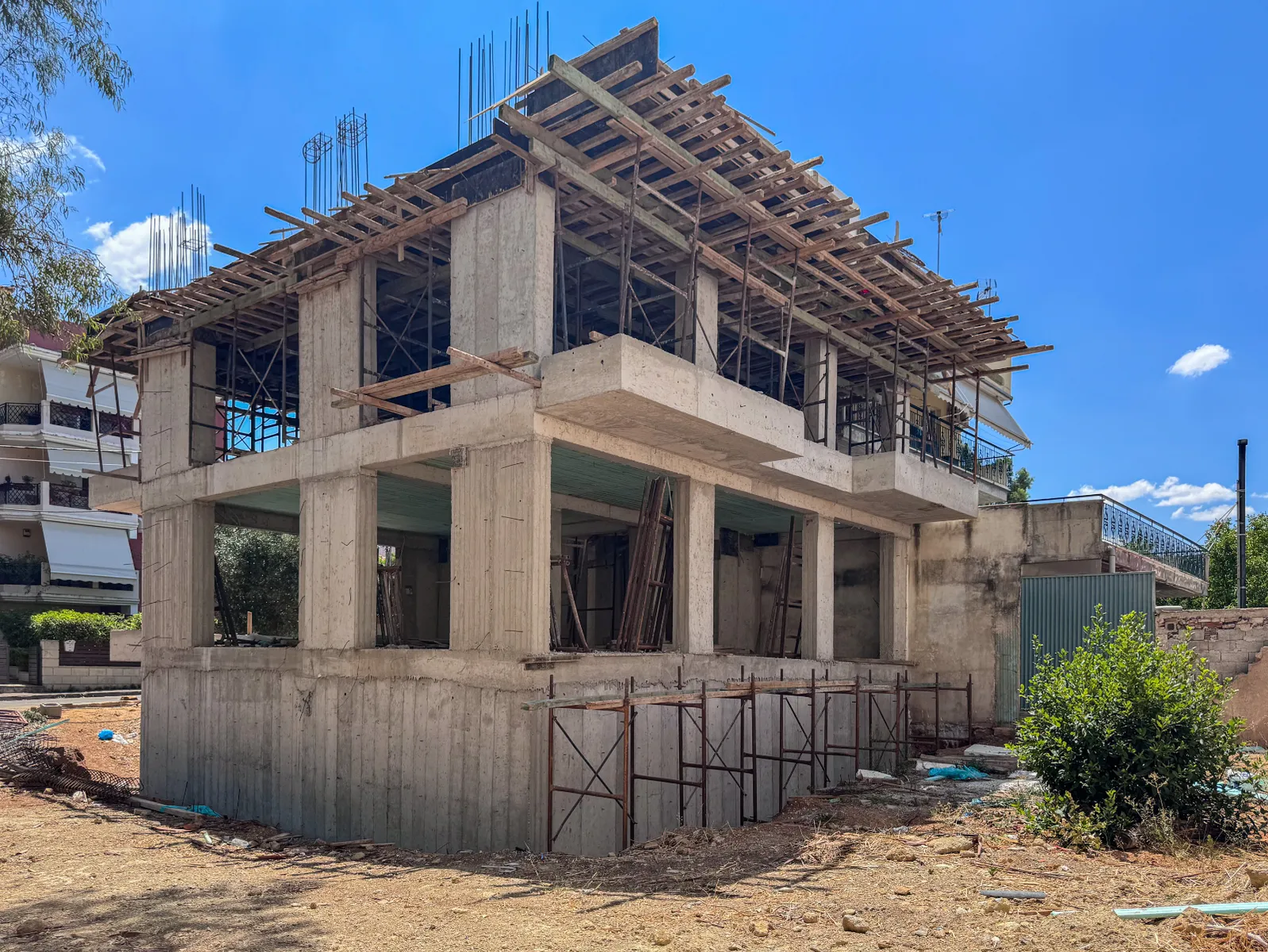 Unfinished Apartment in Athens for sale. ID A4-11234