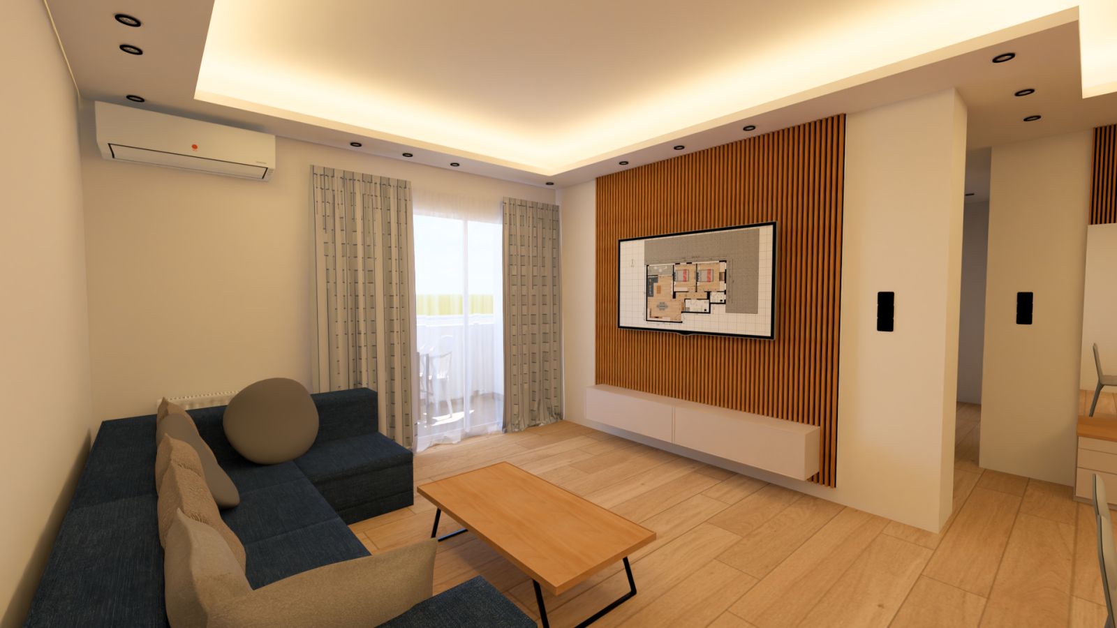 Apartment in Athens, Glyfada Golden Visa For Sale. ID A4-10386
