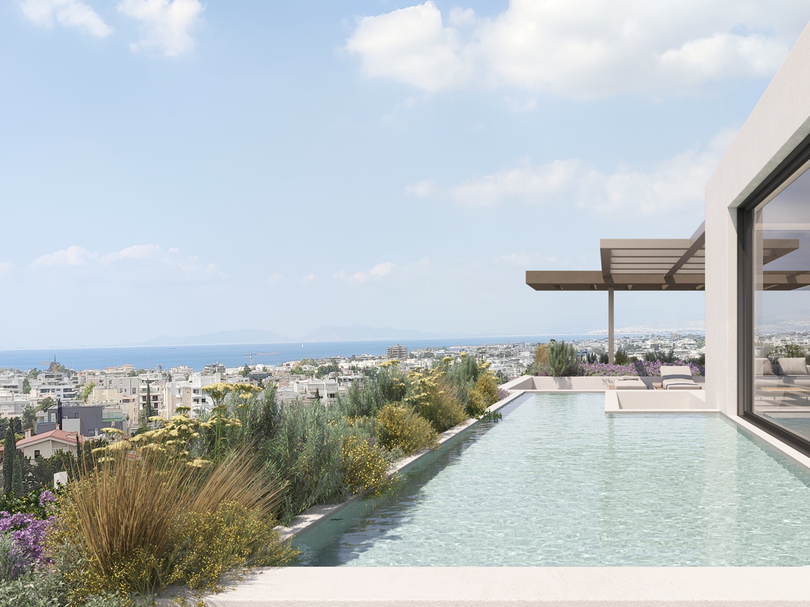 Luxury Seaview Maisonette in Glyfada for sale. ID A4-8779