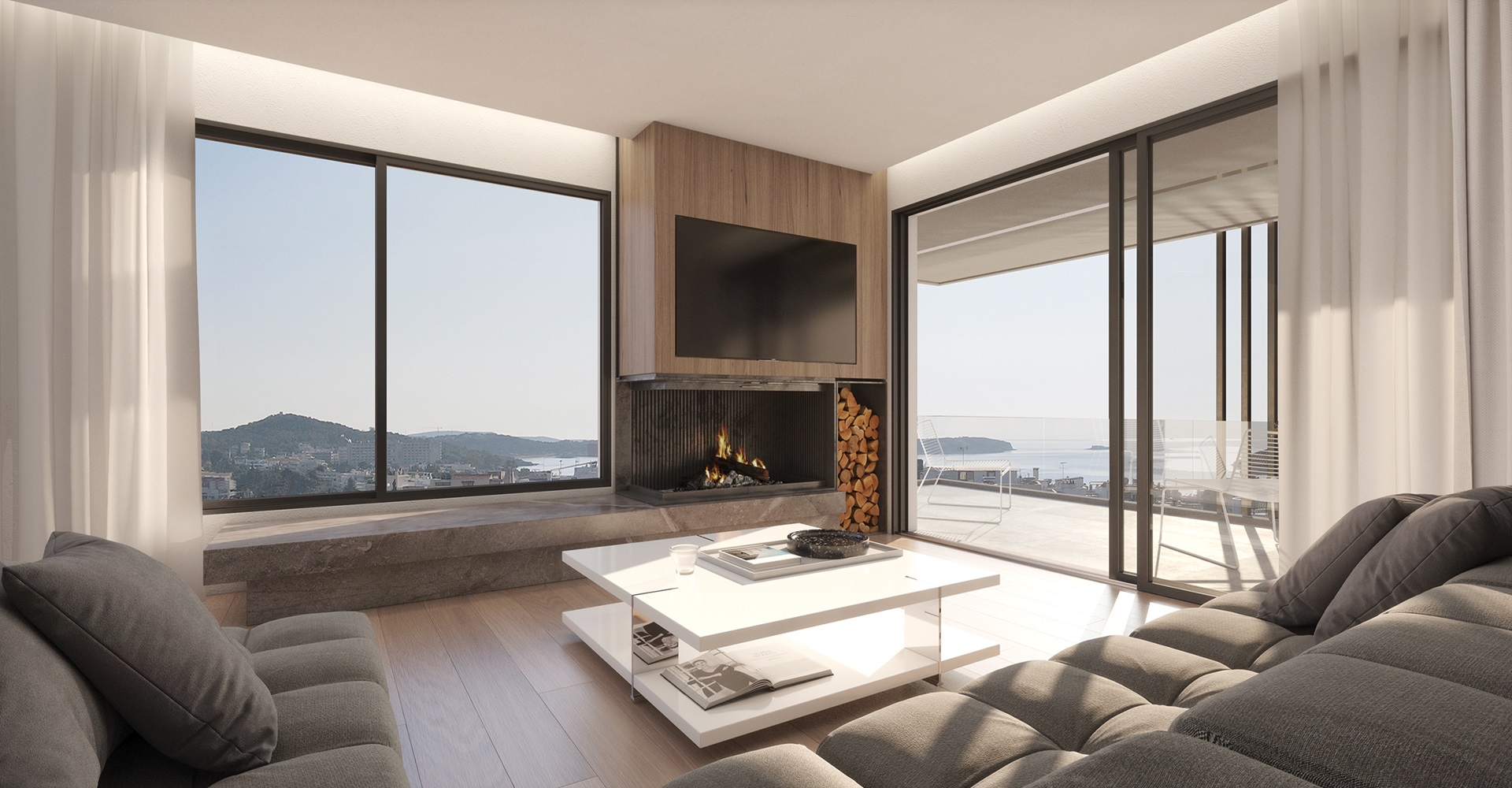 Luxury Seaview Penthouse for sale in Varkiza. ID A4-8777