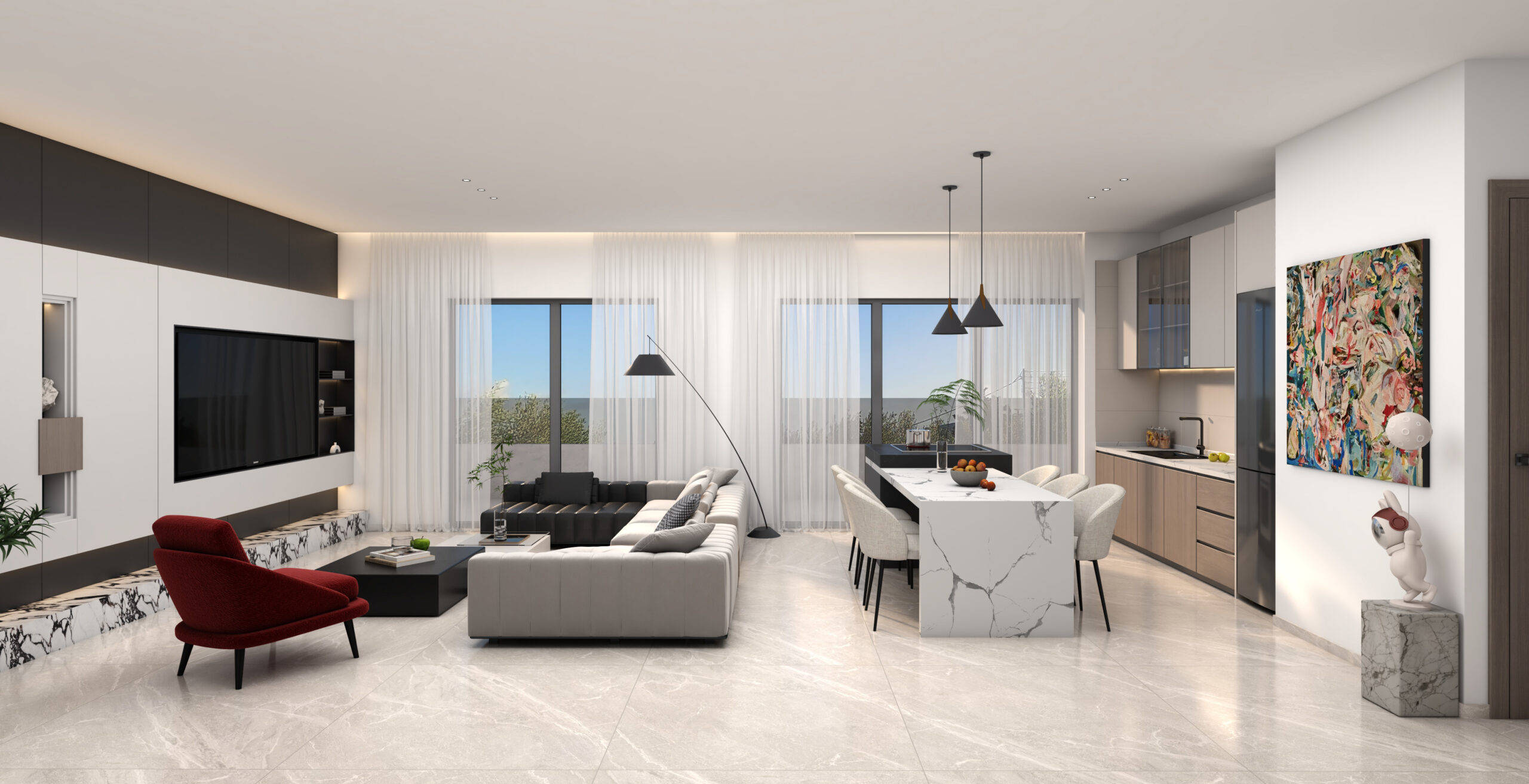 Melissia Athens Duplex Apartment for sale. ID A4-7311