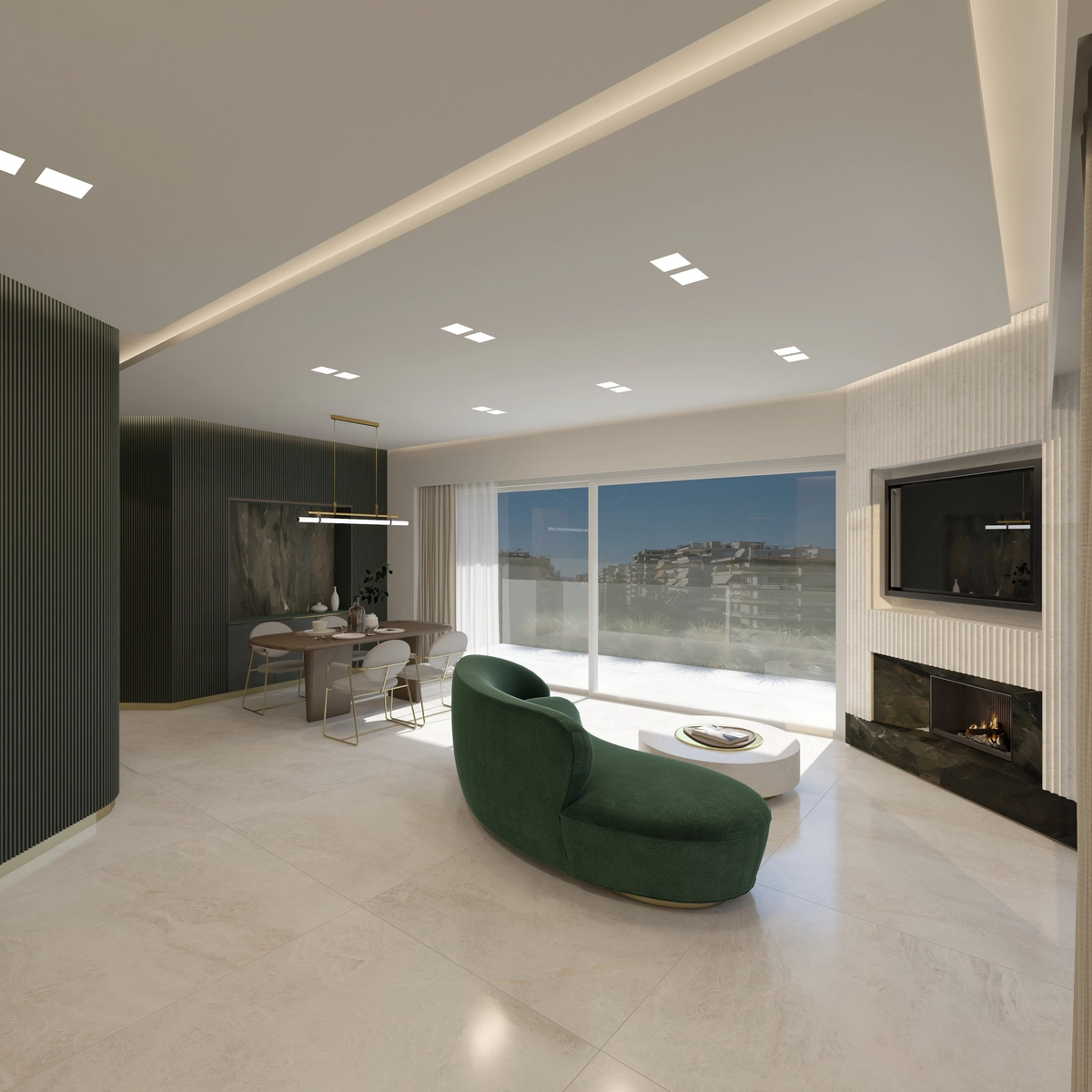 Luxury Alimos Three Bedroom Apartment for sale. ID A4-6728