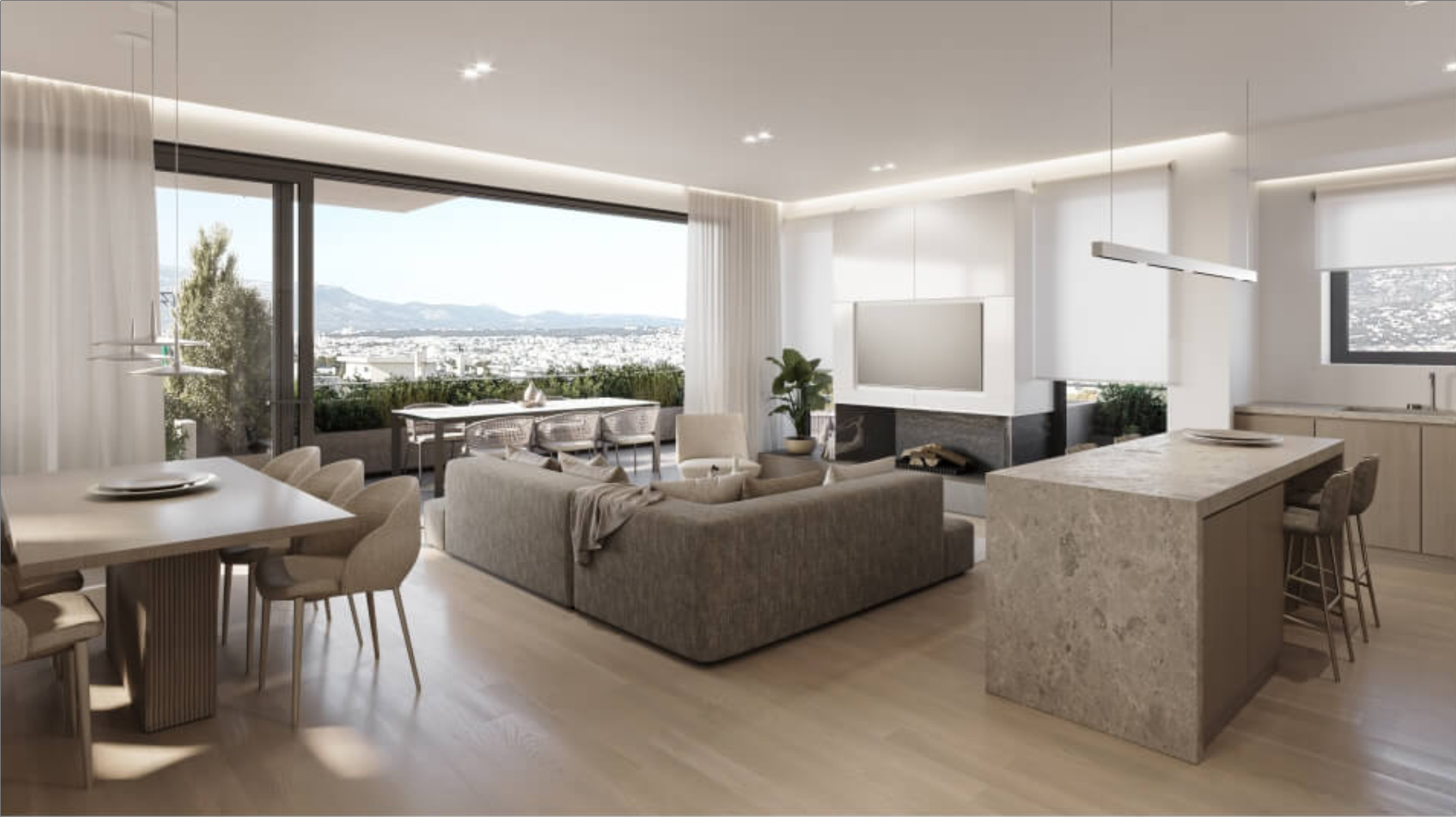 Penthouse for sale in Athens Agia Paraskevi. ID A4-6095