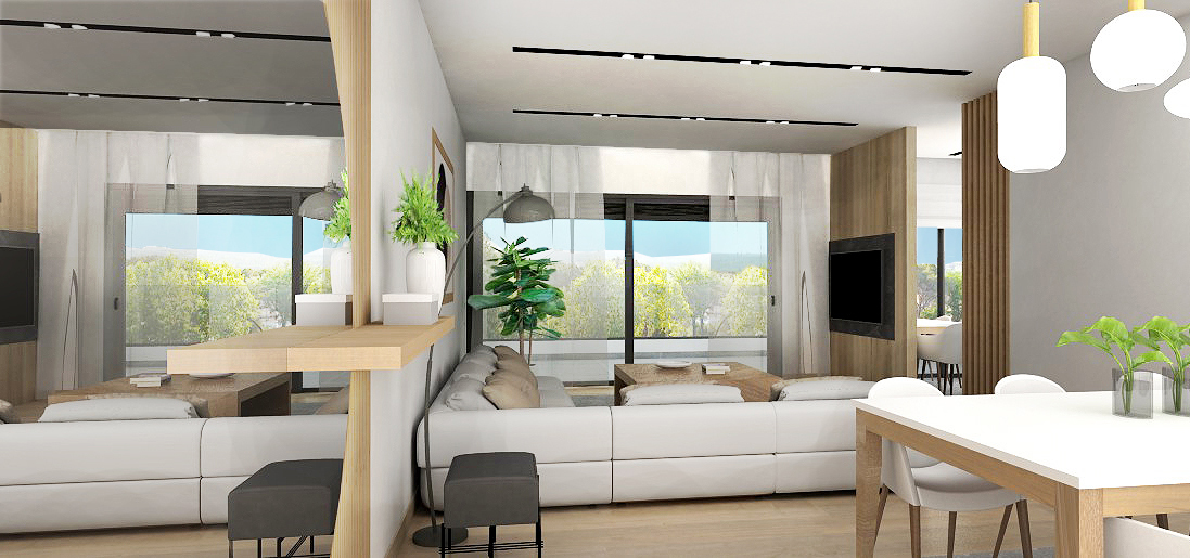 Seaview one bedroom apartment for sale in Alimos. ID A4-4457