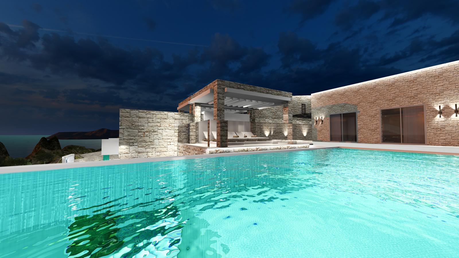 Seaview  Villa in Georgioupolis for sale. ID 0v-1412
