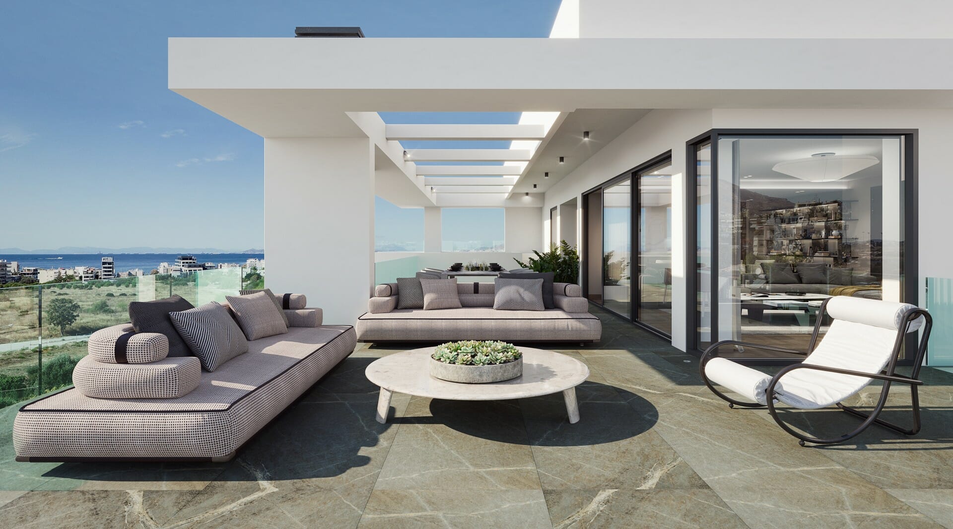 Luxury Penthouse for sale in Alimos Athens. ID A4-3425