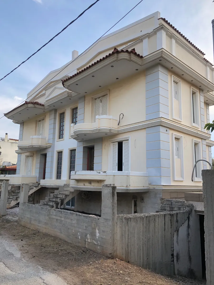Two Unfinished Maisonettes for sale in Vari. ID A4-12273