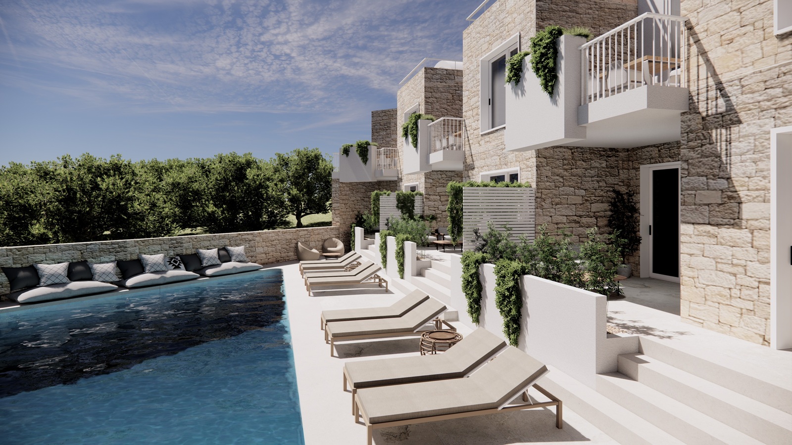 Seaview Villa for sale in Kalyves. ID 0v-1362