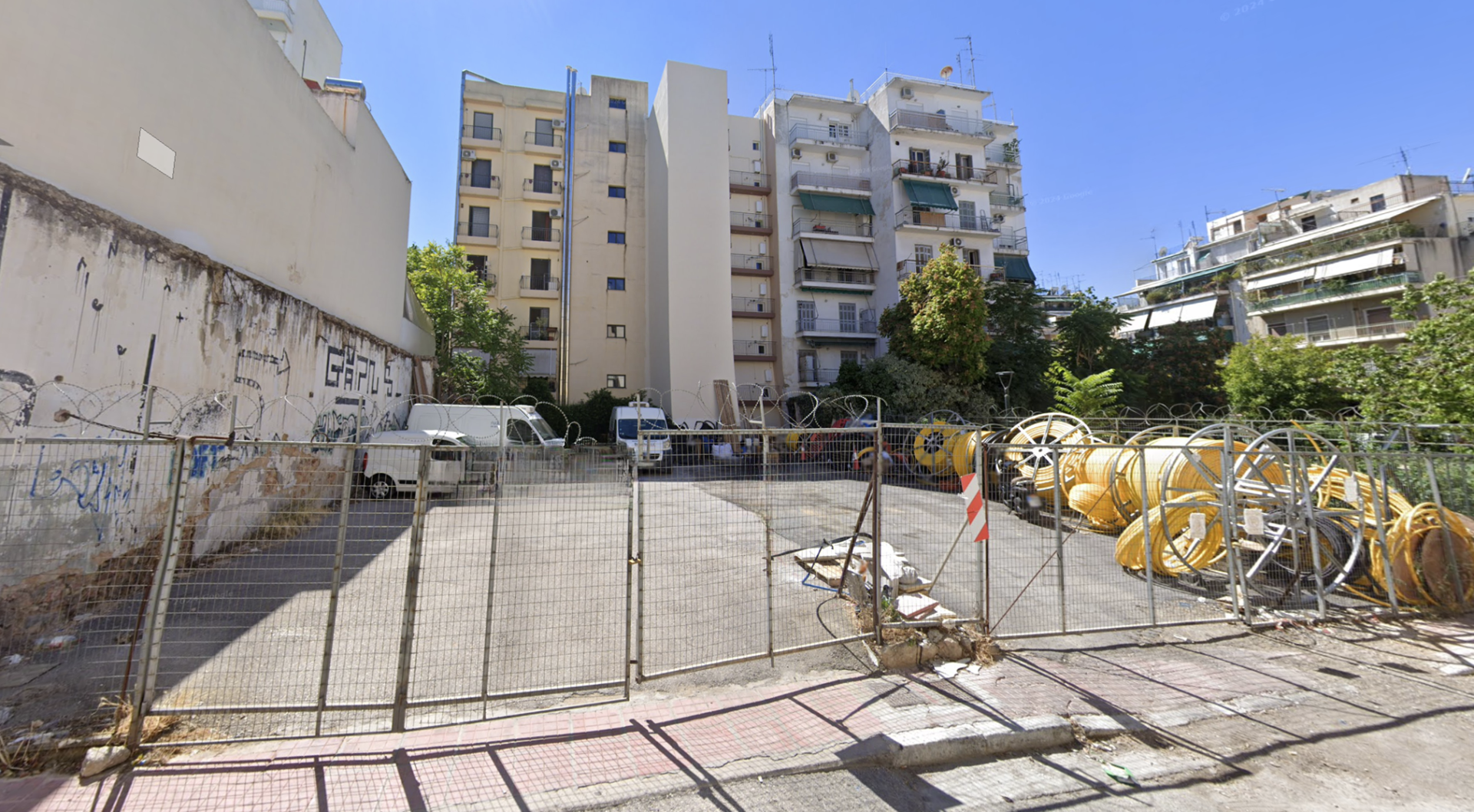 Plot with Building Permit for sale in Athens City Center. ID A3-3229