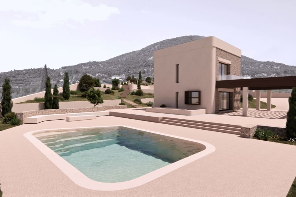Seaview Luxury Villa for sale in Epidaurus. ID Pev-1315