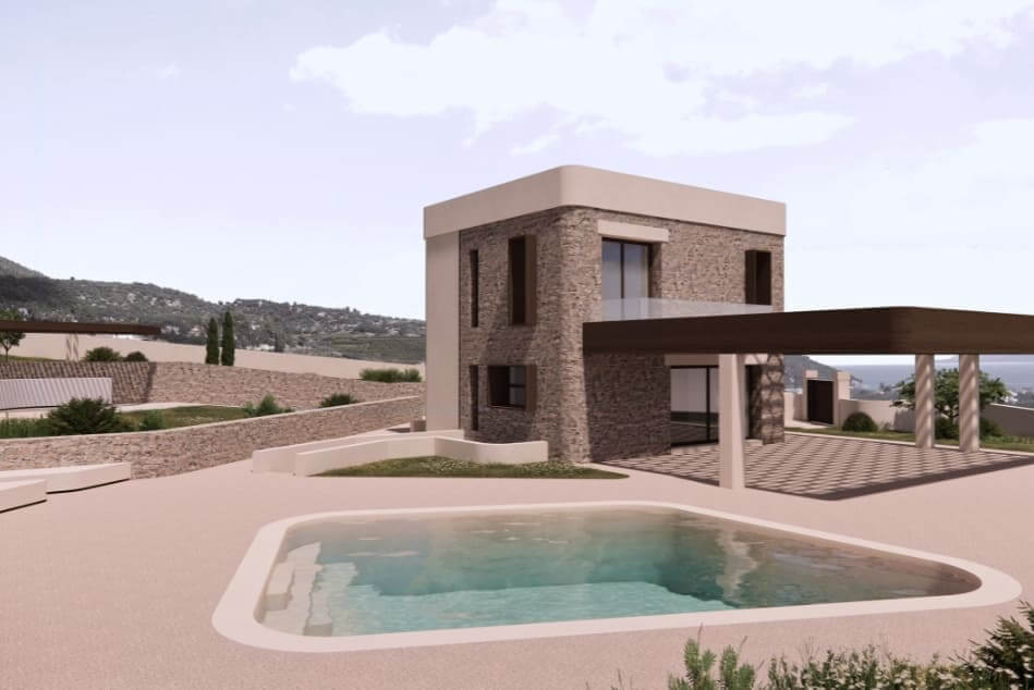 Luxury Seaview Villa for sale in Epidaurus. ID Pev-1312