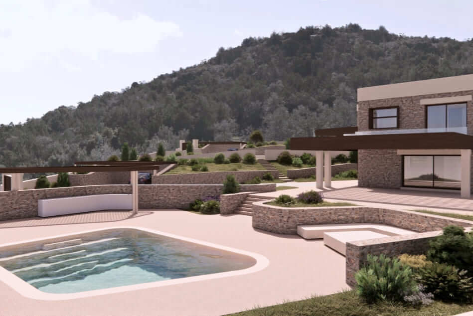 Luxury Villa with Seaview for sale in Epidaurus. ID Pev-1309