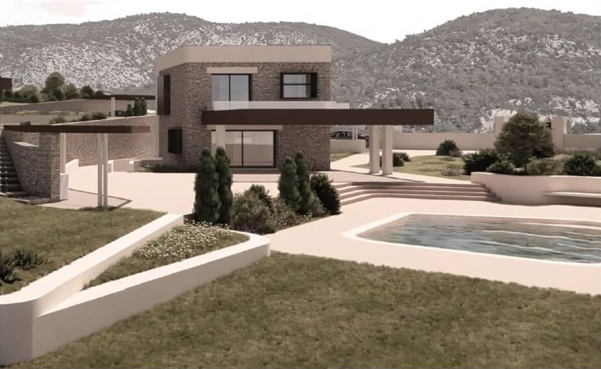 Luxury Seaview Villa in Epidaurus for sale. ID Pev-1304