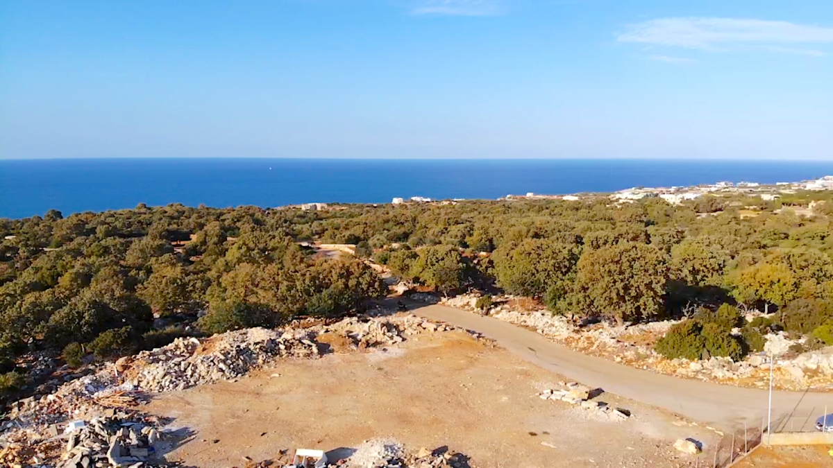 Seaview Land for sale in Rethymno. ID 13-3174