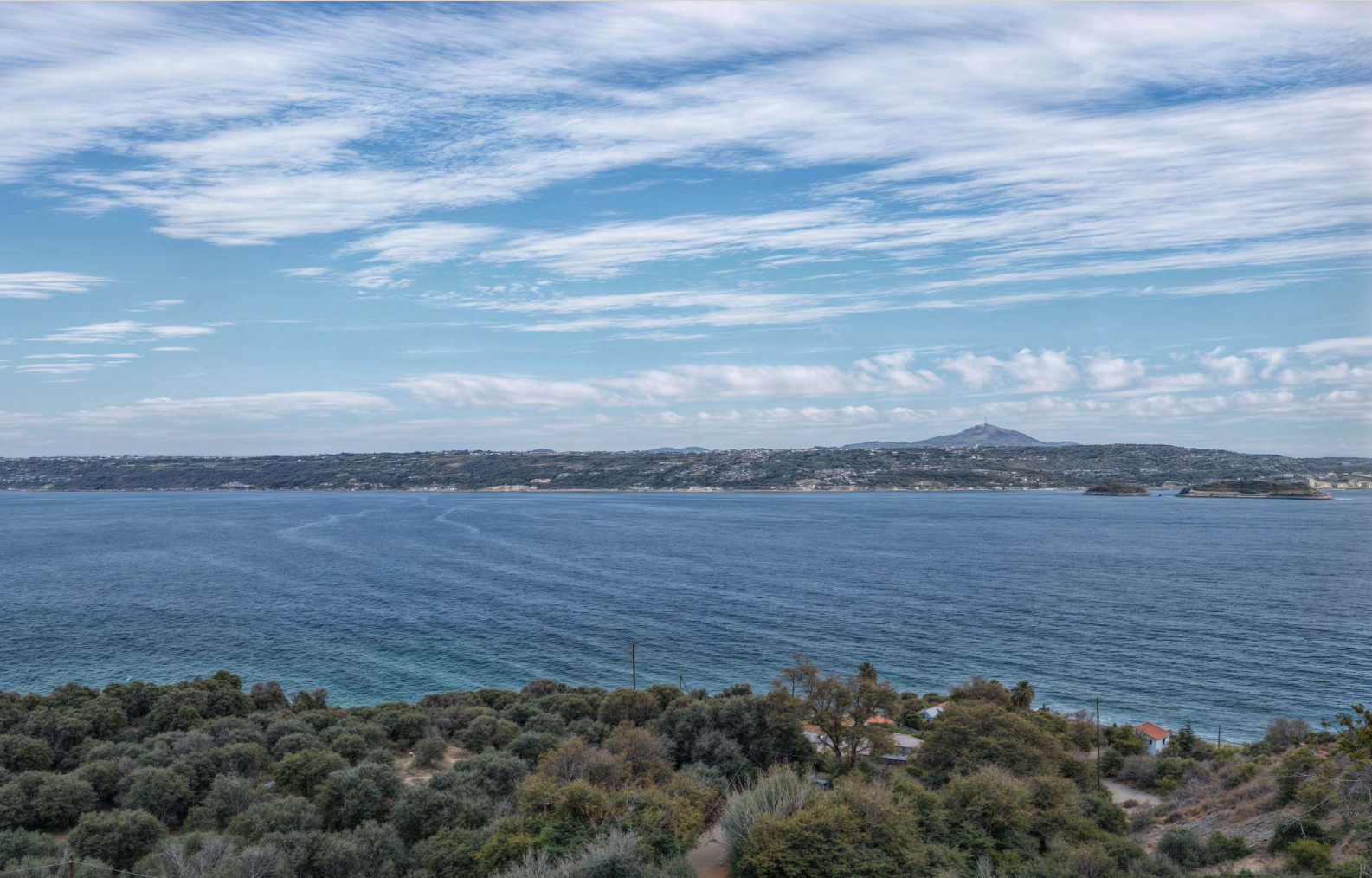 Seaview Land in Megala Chorafia for sale. ID 03-3171