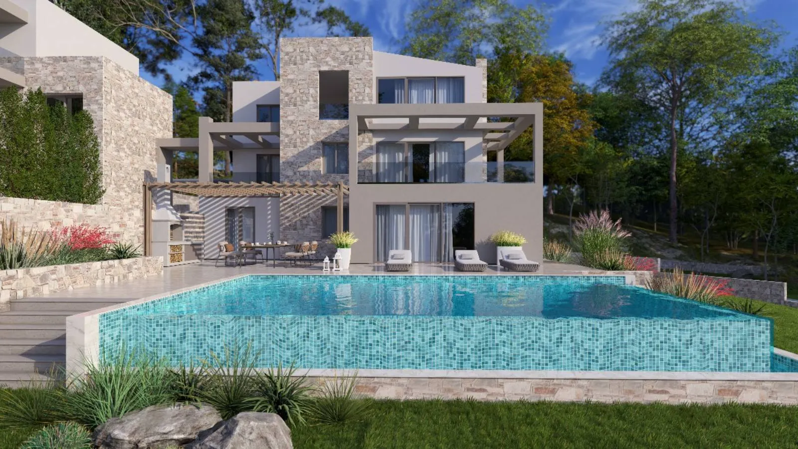 Luxury Maisonette for sale in Halkidiki. ID H4-8985