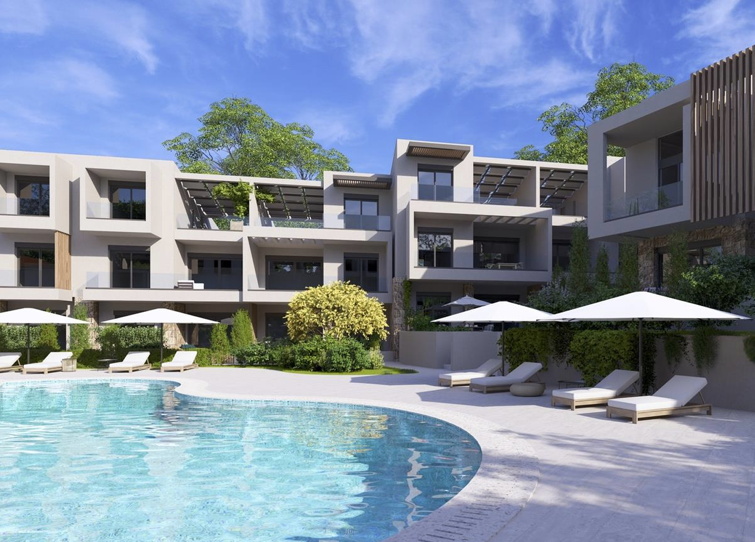 Seaside Apartment for sale in Halkidiki. ID H4-8802