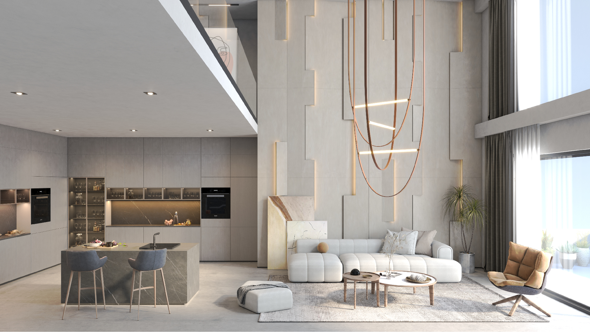 Luxury One Bedroom Maisonette for sale in Thessaloniki. ID Th4-8571