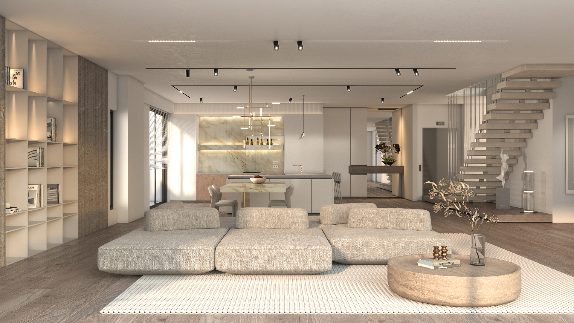 Luxury Three Berdoom Maisonette in Thessaloniki for sale. ID Th4-8569