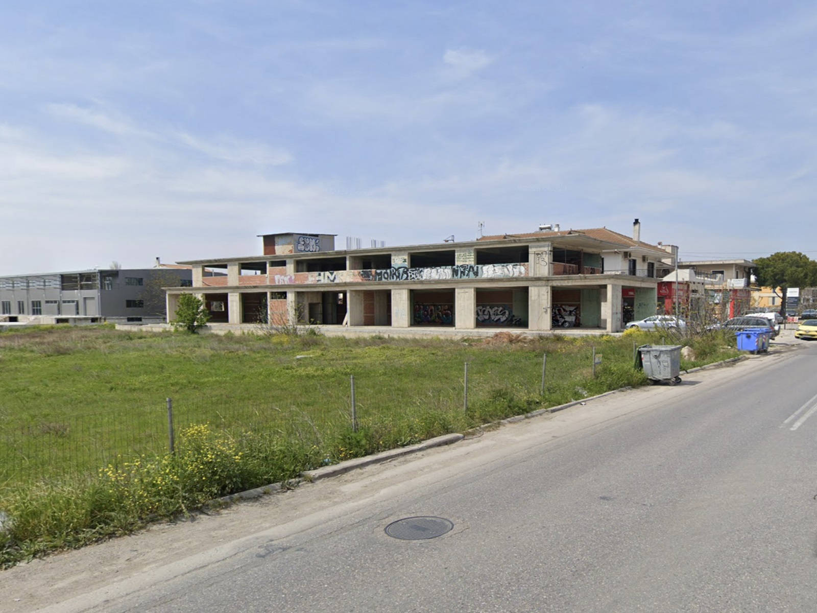 Semi-Finished Commercial Building for sale in Agios Stefanos. ID AB-1455