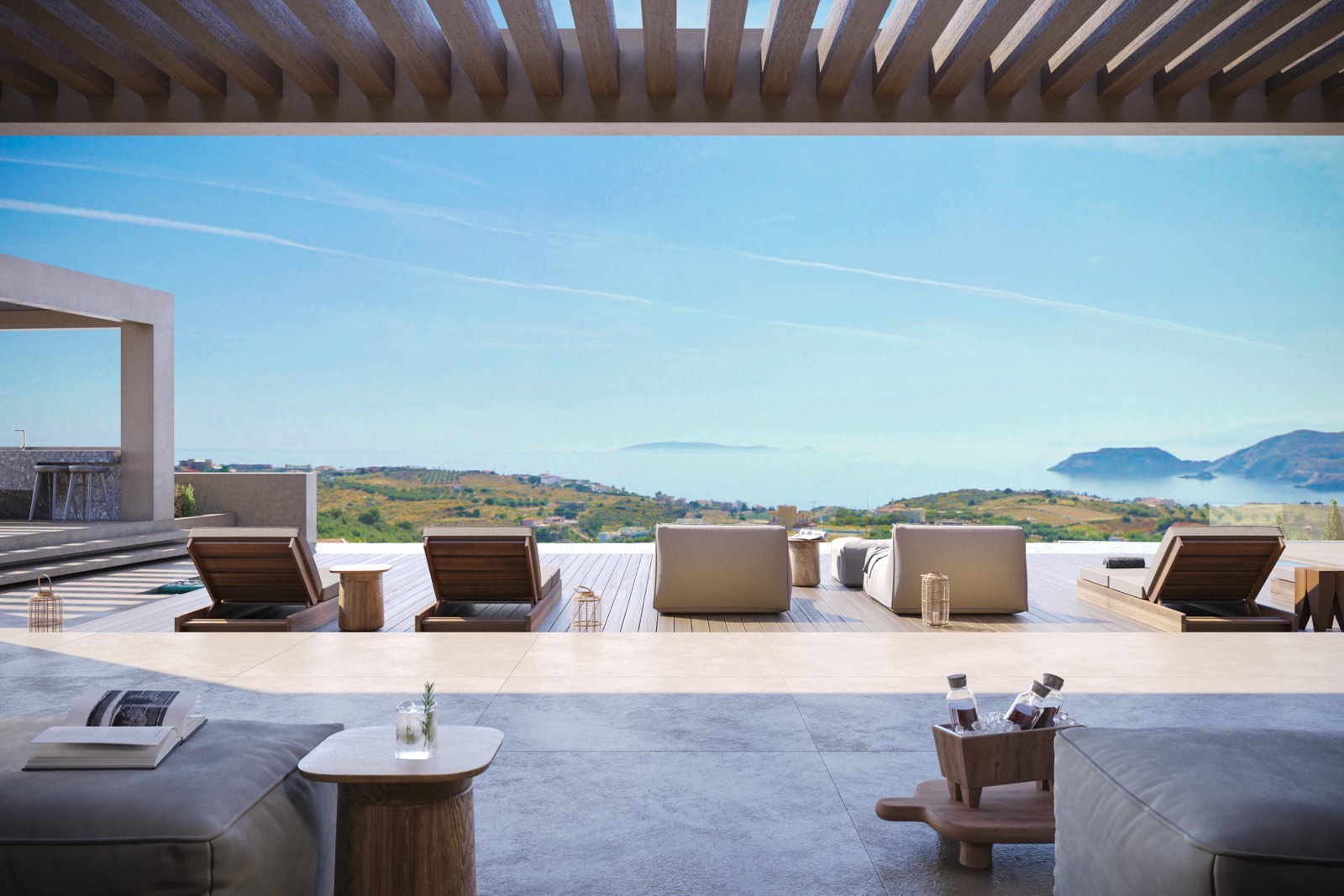 Luxury Villa in Agia Pelagia for sale. ID 2v-1127