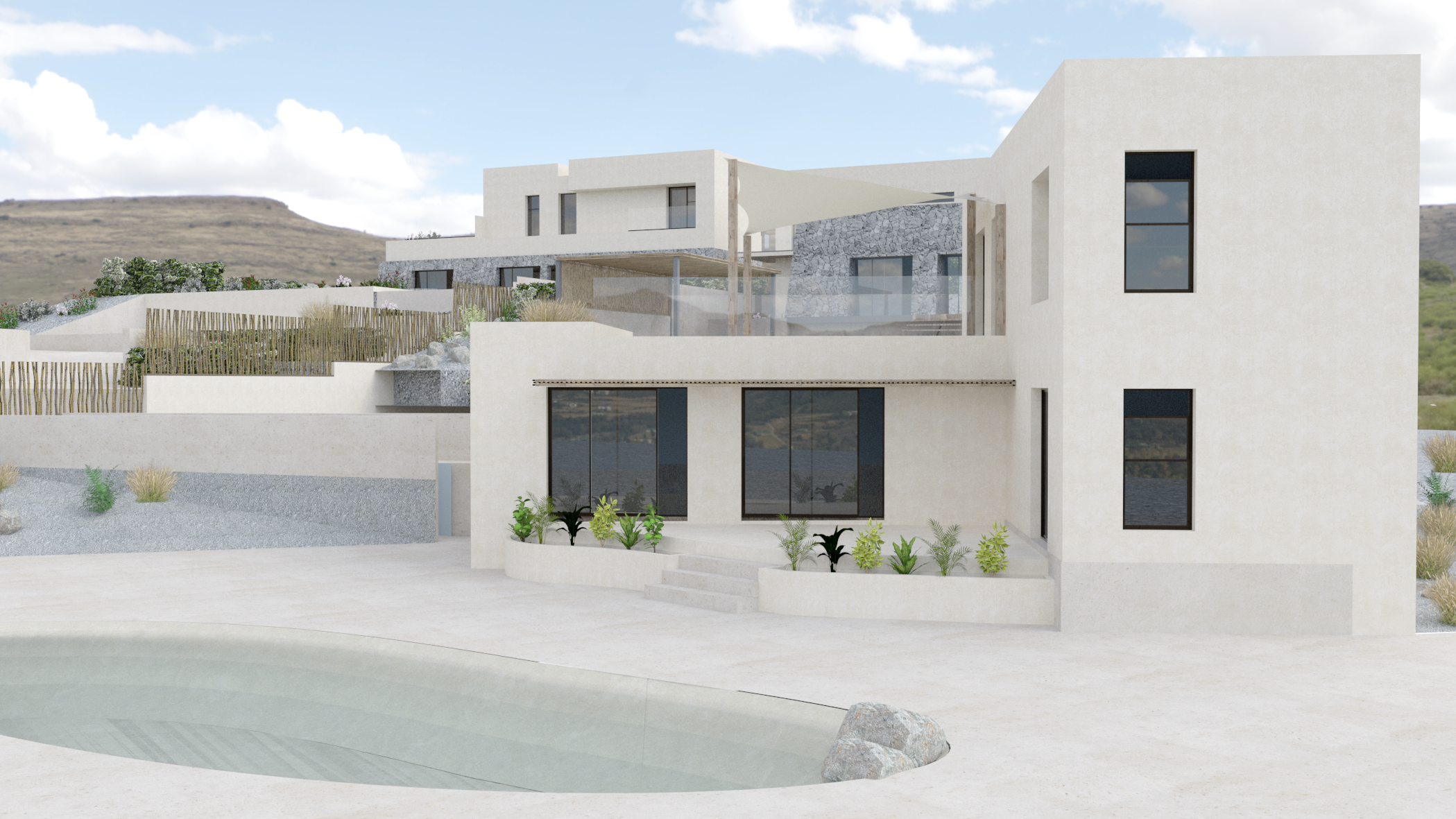 Luxury Seaview Villa in Kefalas for sale. ID 0v-1116