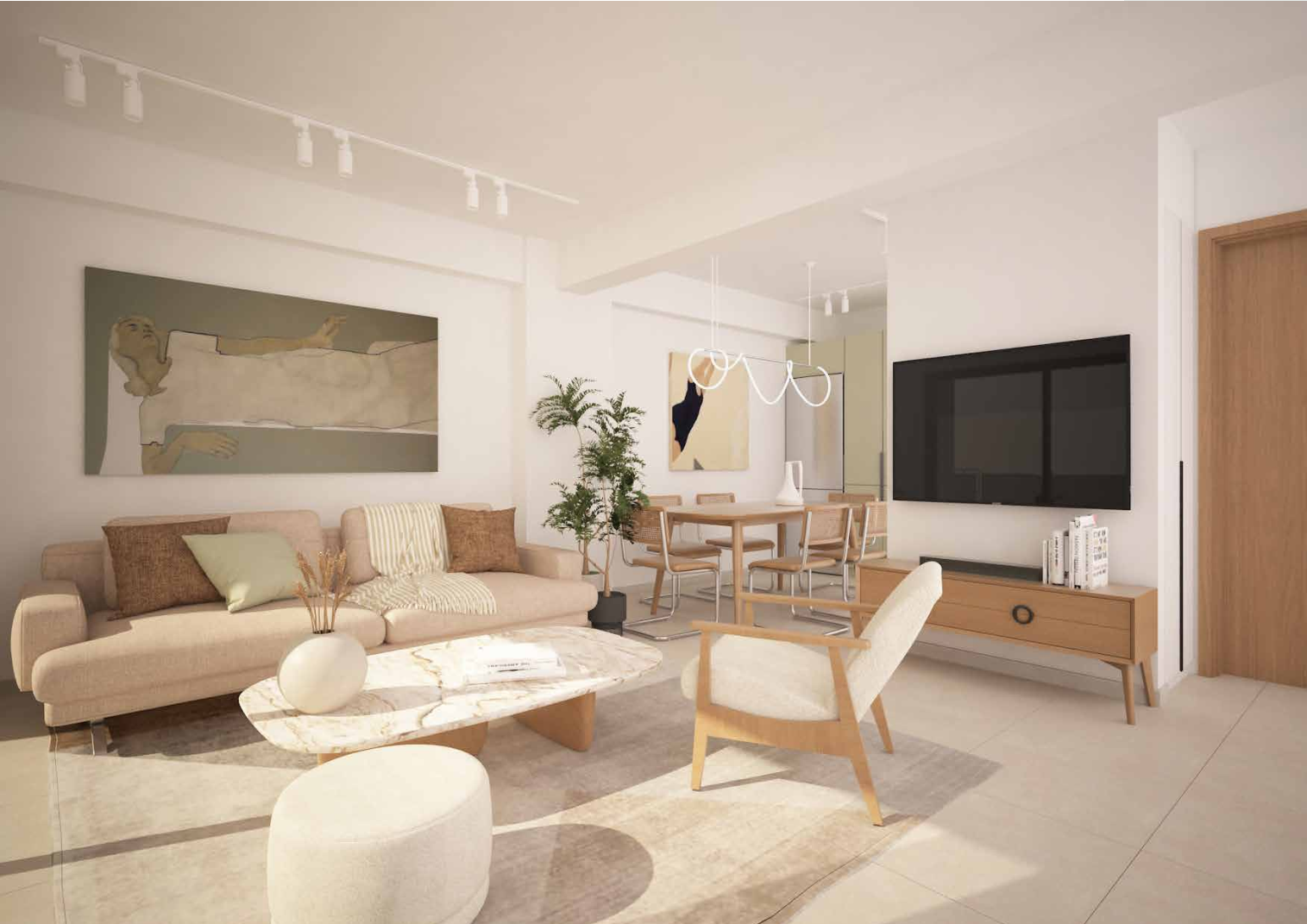 Top Floor Apartment in Athens for sale in Galatsi. ID A4-7792