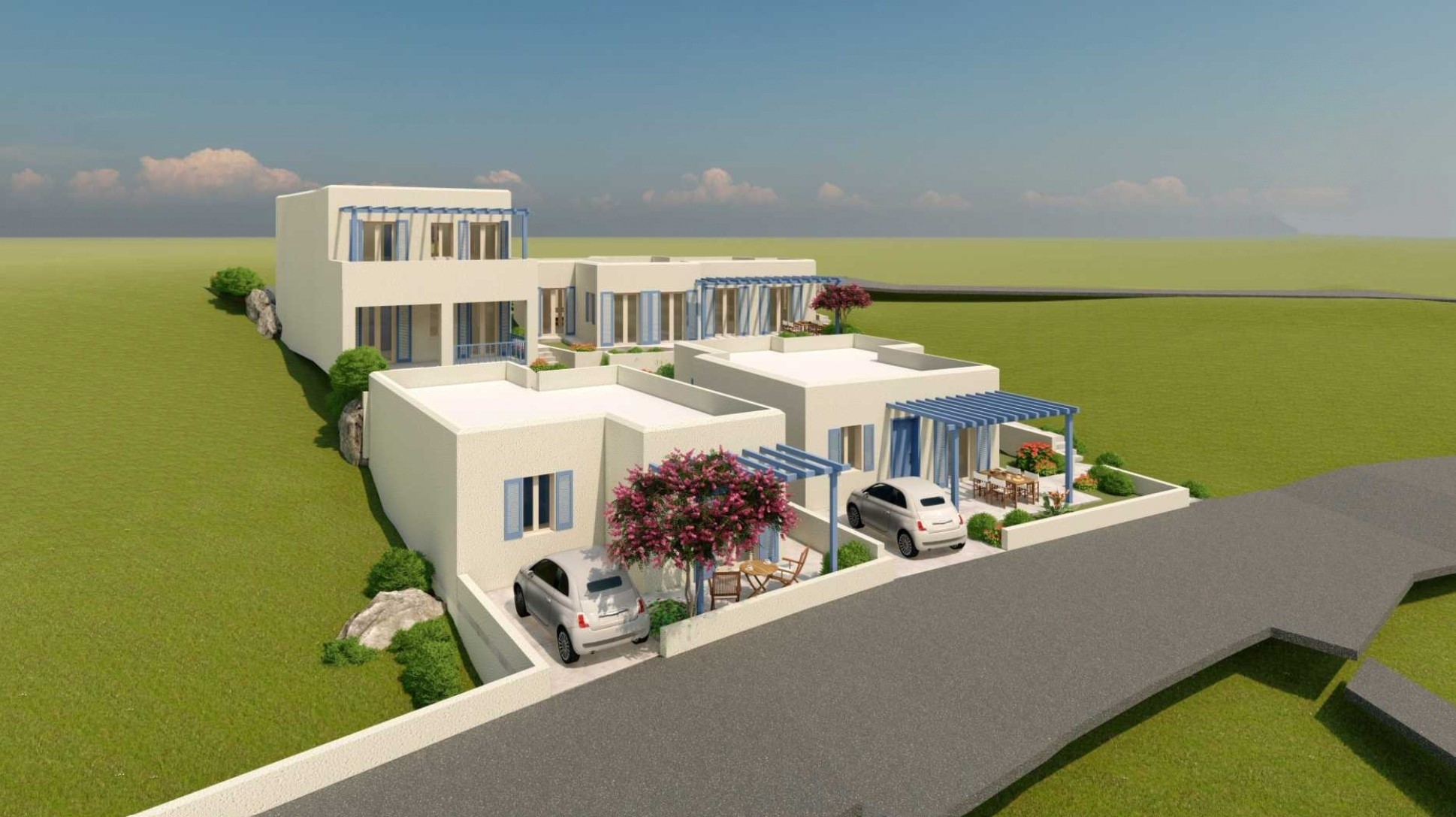 Villa by the beach for sale in Paros. ID Pav-1017