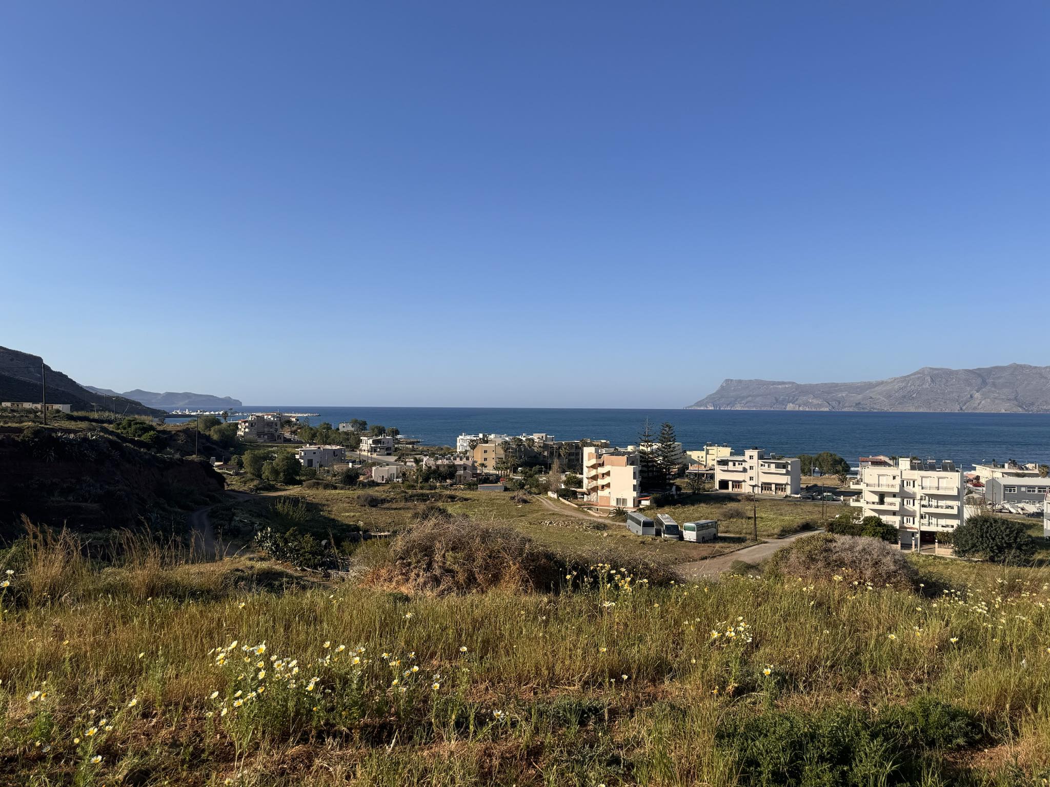 Seaview Plot for sale near the beach in Kastelli. ID 03-2940