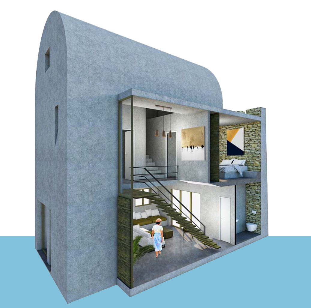 Villa for sale in Santorini. ID Sv-6910