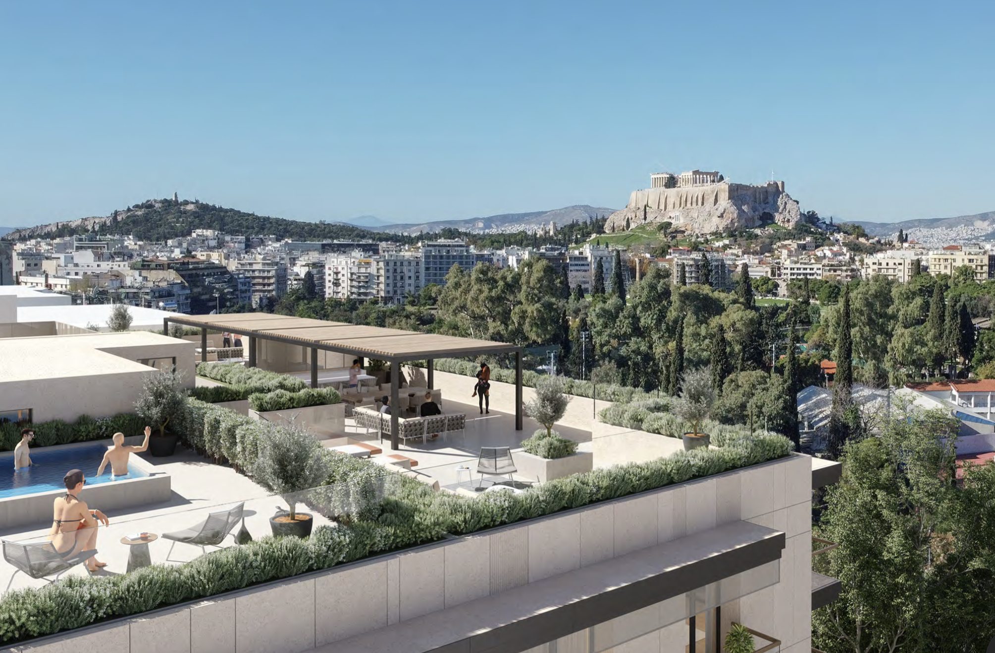 Luxury Apartment for Rent in Mets Athens with Acropolis View. ID A01-1178