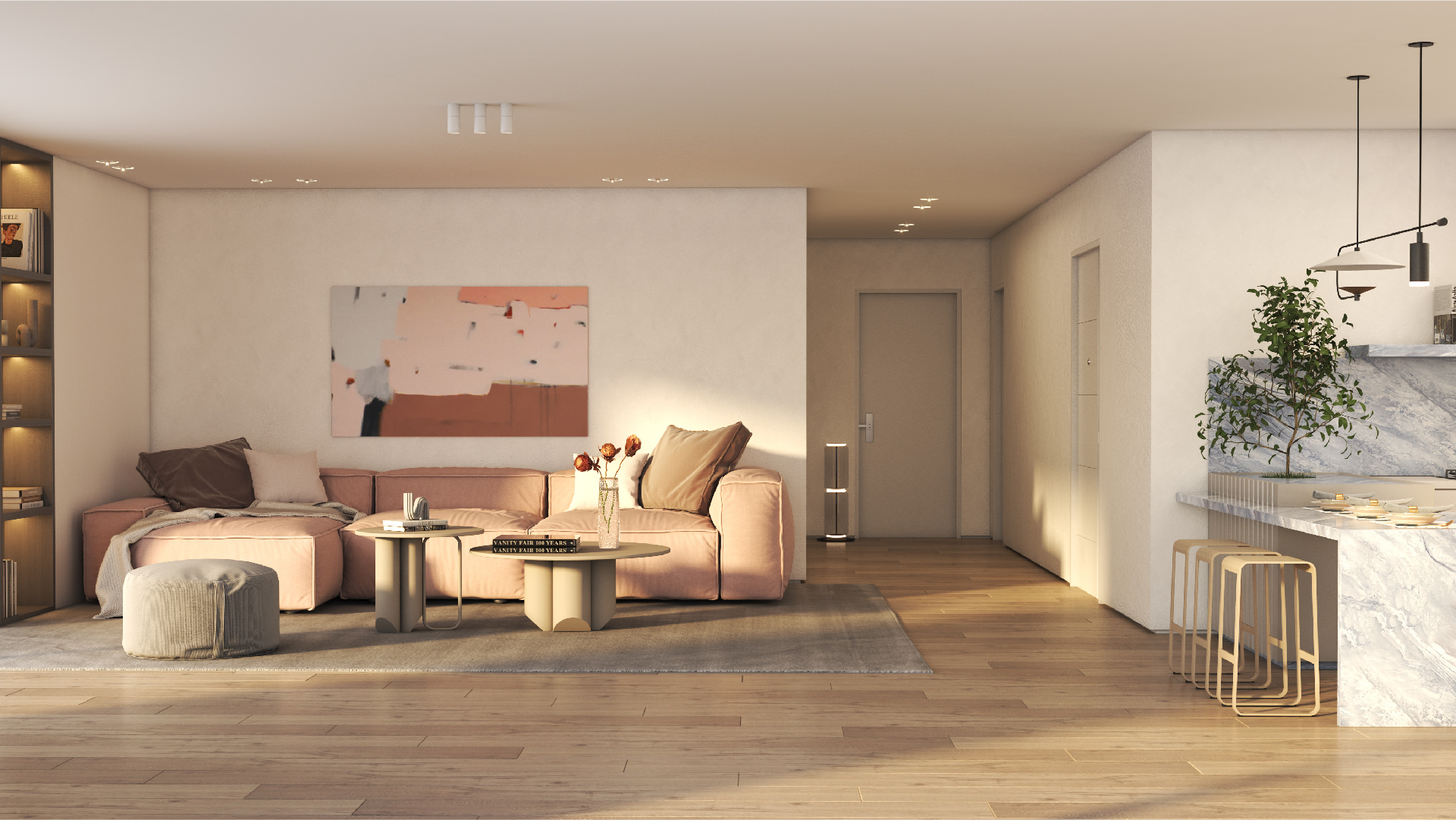 Modern Penthouse near the sea for sale in Piraeus. ID A4-6852