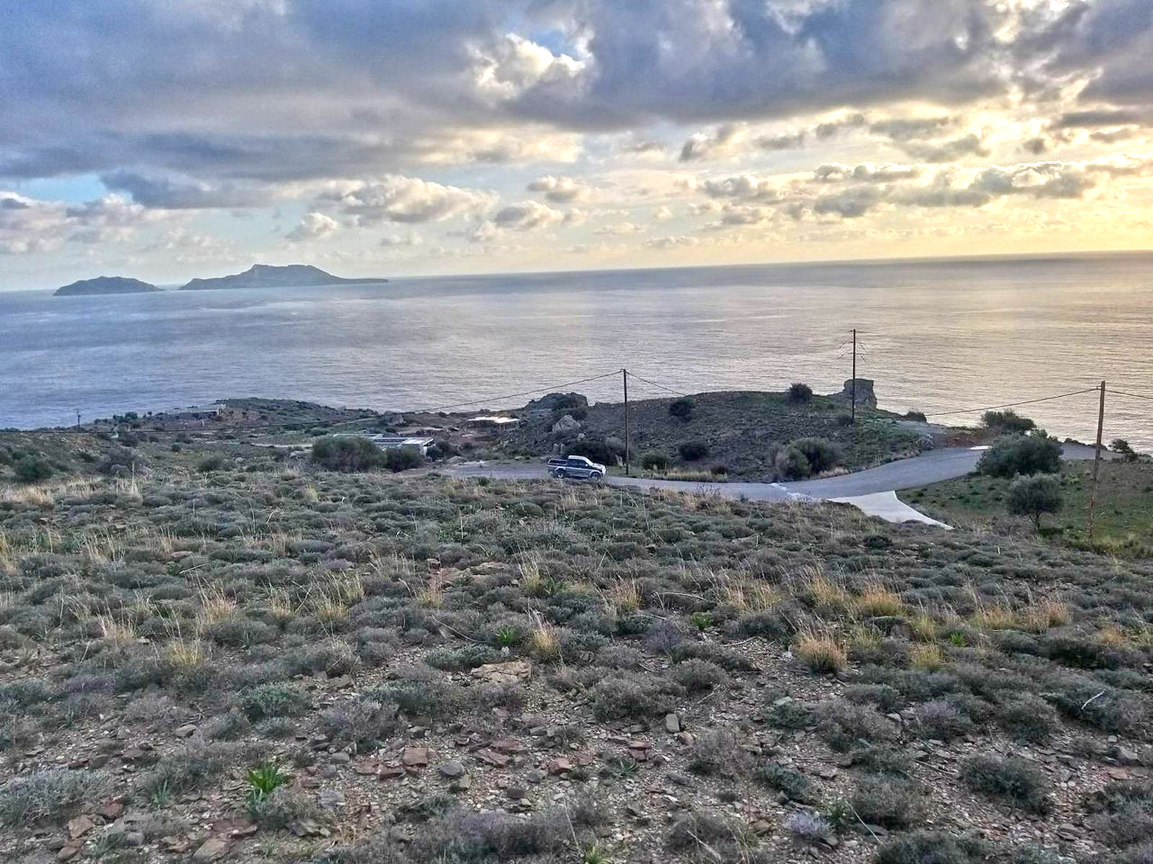 Seaview Land for sale in South Rethymno Saktouria. ID 13-2901