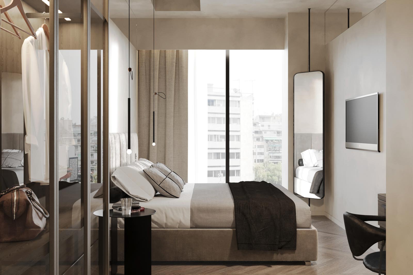 Metaxourgio One Bedroom Apartment for sale for Golden Visa. ID A4-6651