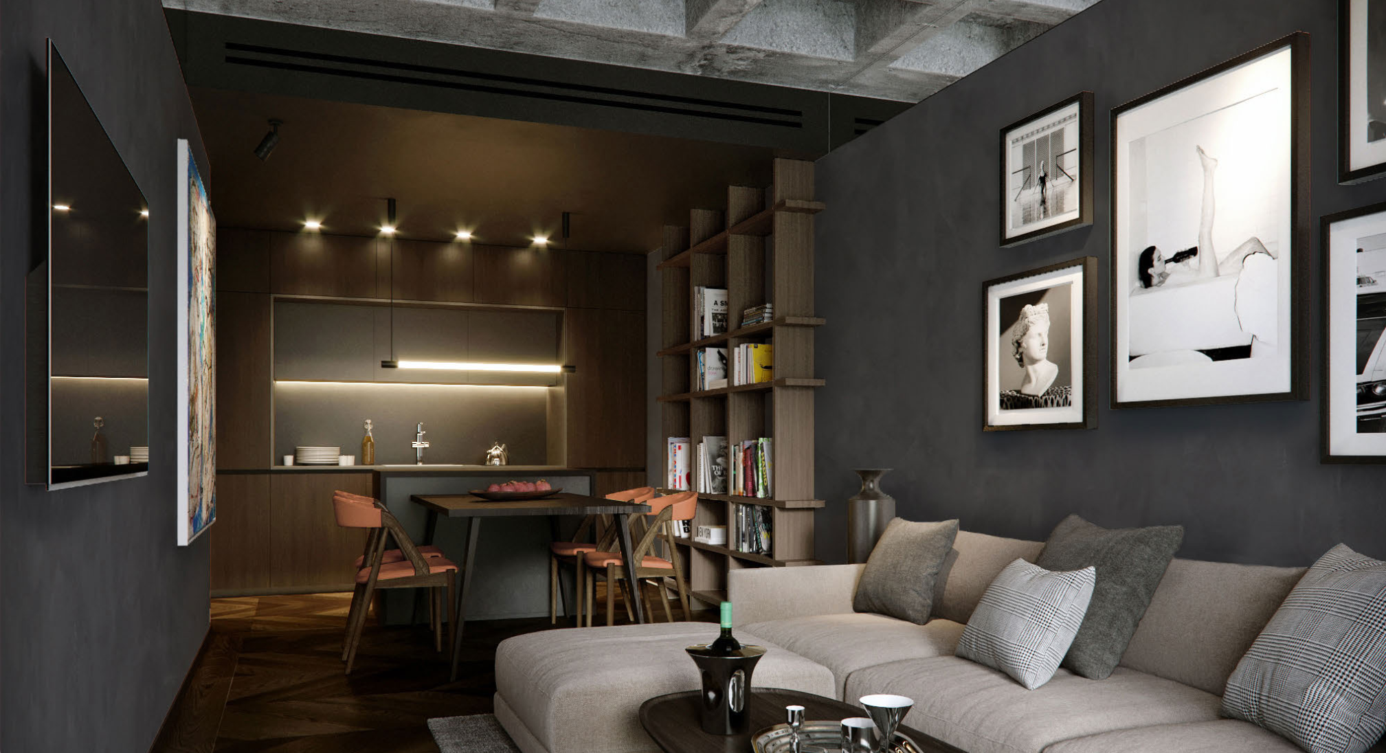 One Bedroom Apartment in Metaxourgio for sale for Golden Visa. ID A4-6641