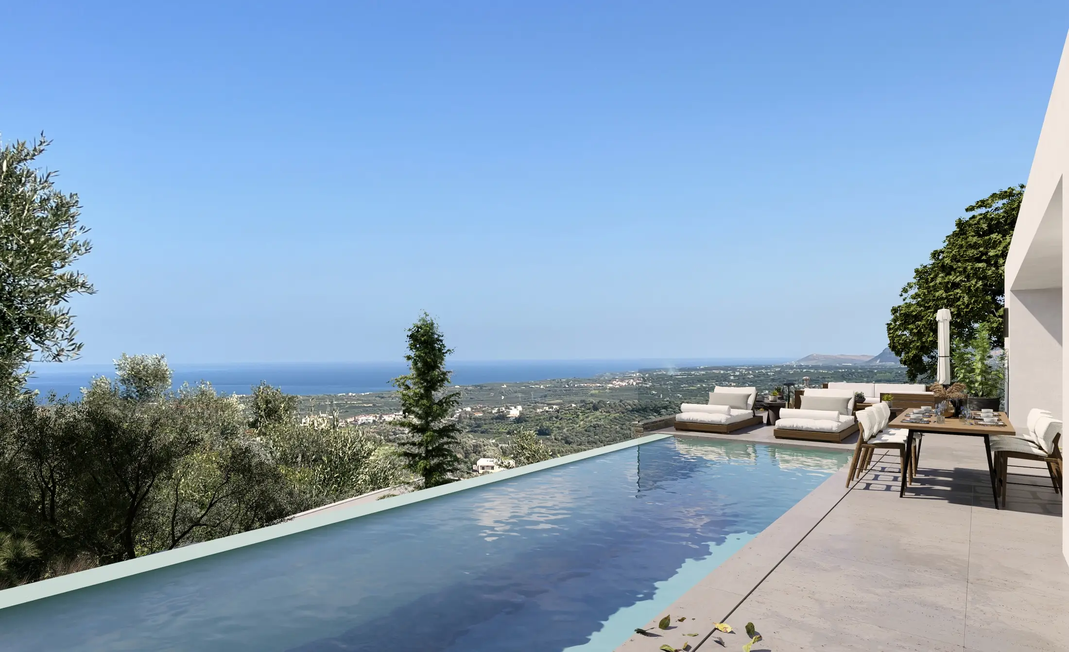Luxury Seaview Villa for sale near Rethymno. ID 14-6670